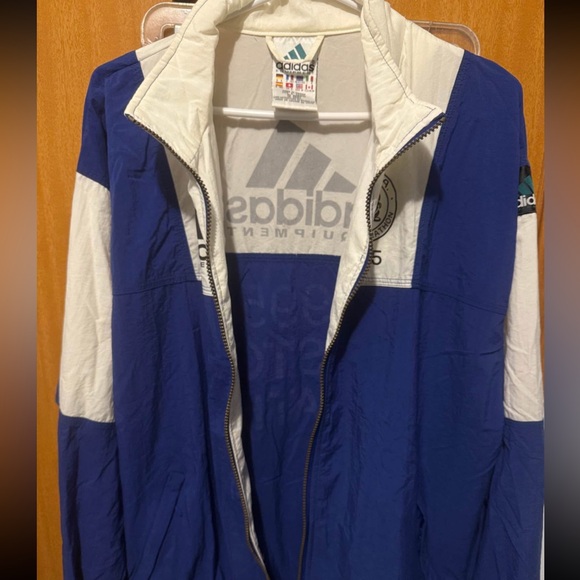 Vintage Adidas Royal Blue and White 1995 Jacket - Picture 4 of 4